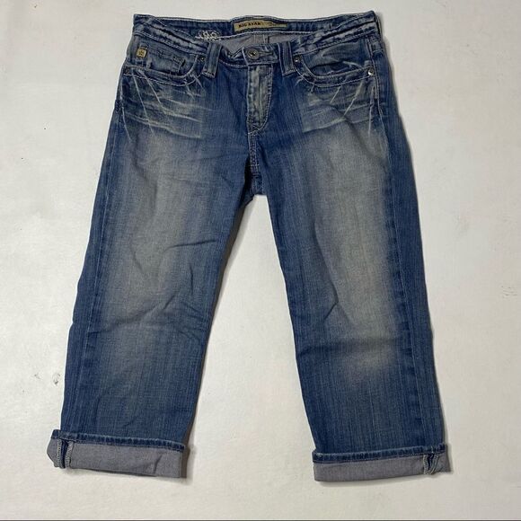 Big Star | Maddie Mid Rise Denim Capri’s - Picture 1 of 7